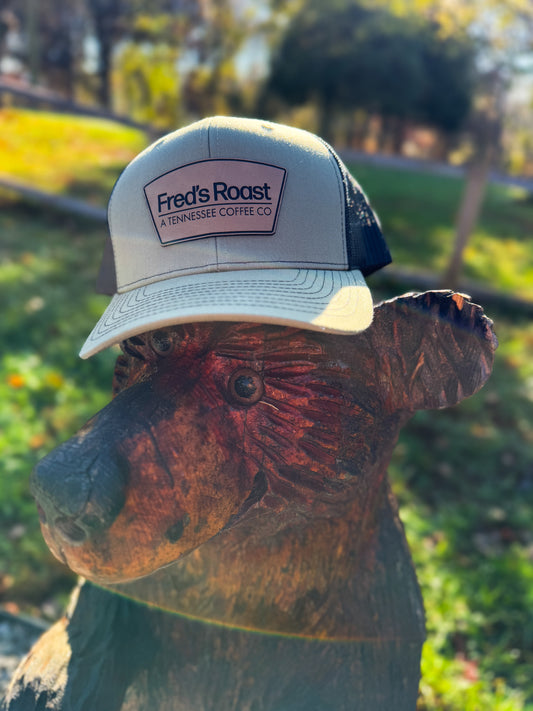 Classic Leather Patch Trucker Hat